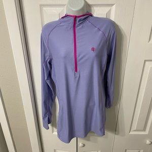 Coolibar Women’s Hooded Swim Shirt/Rash Guard - Medium